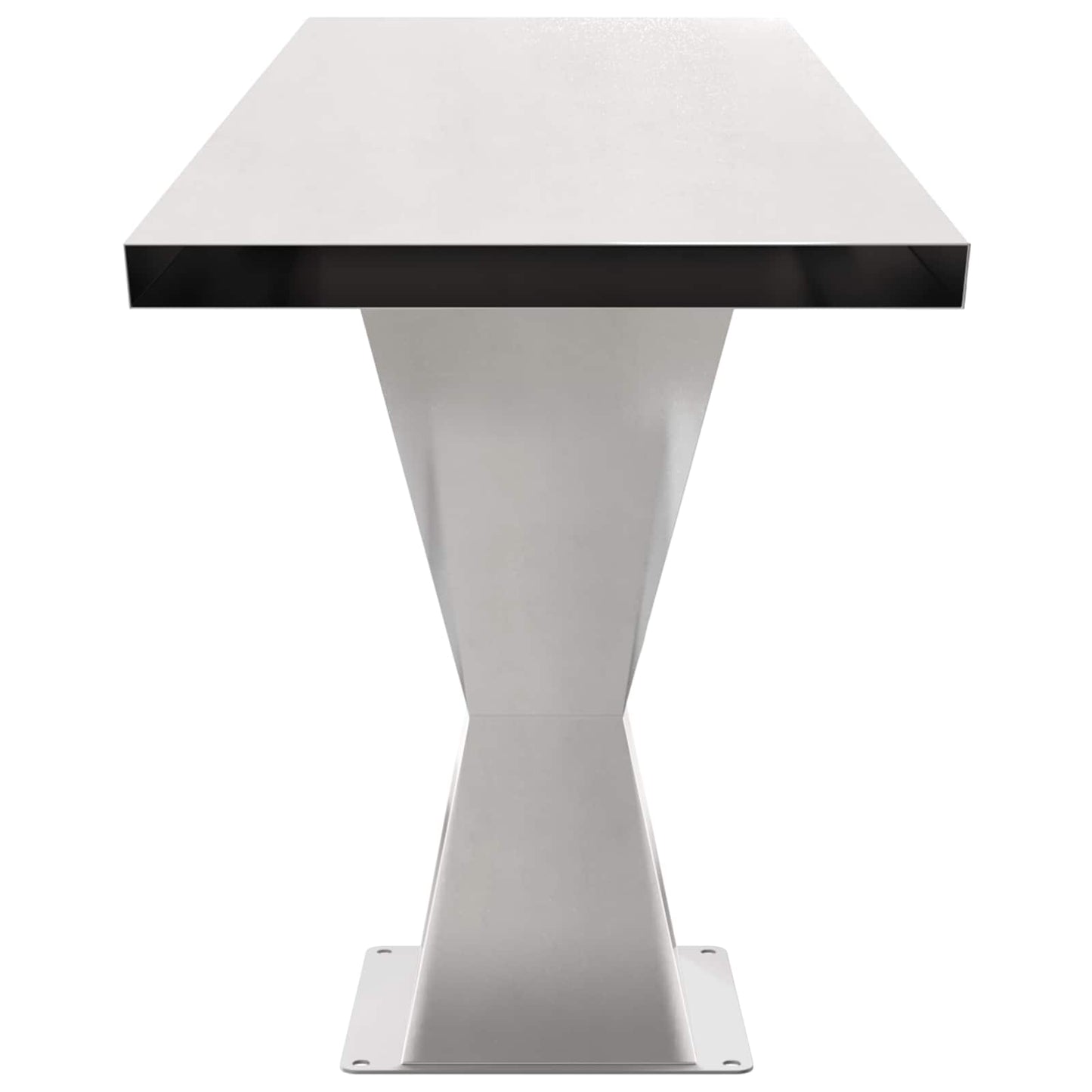 Cascata della Piscina Acciaio Inox 63,5 x 29 x 51 cm Argento | homemem39