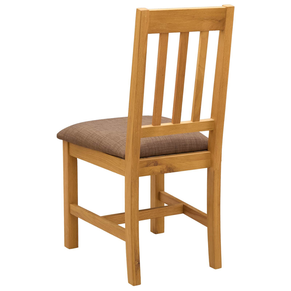 Sedia da pranzo VENLO 2 pz Legno di Quercia Massello