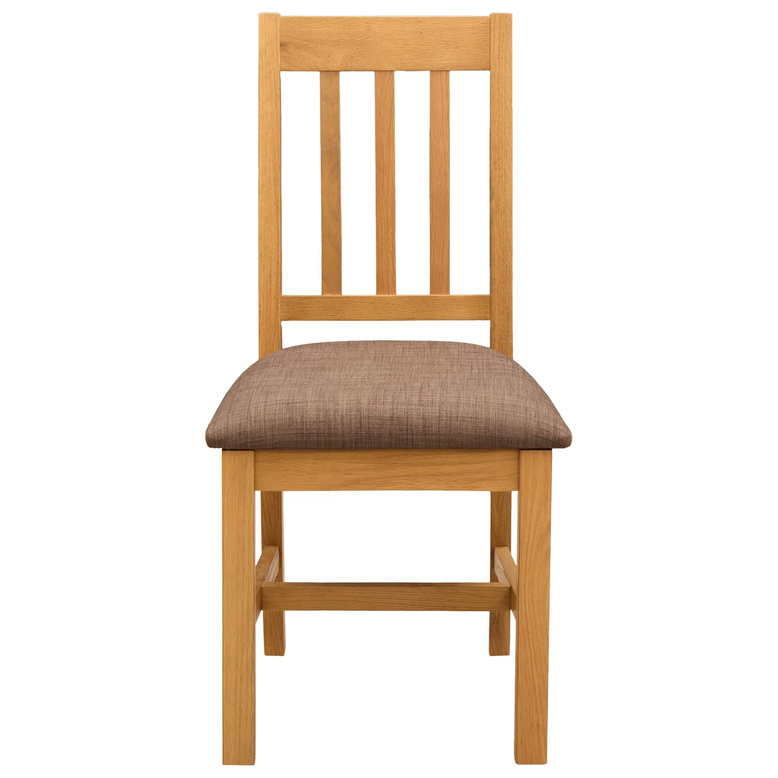 Sedia da pranzo VENLO 2 pcs Legno di Quercia Massello | homemem39