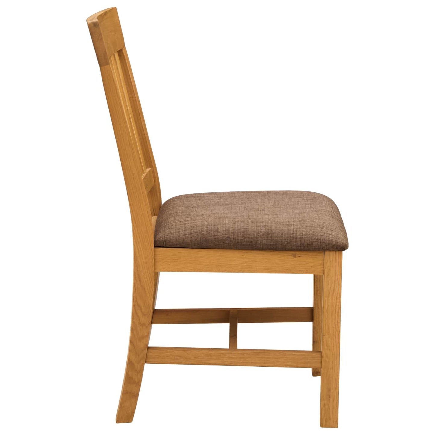 Sedia da pranzo VENLO 2 pz Legno di Quercia Massello