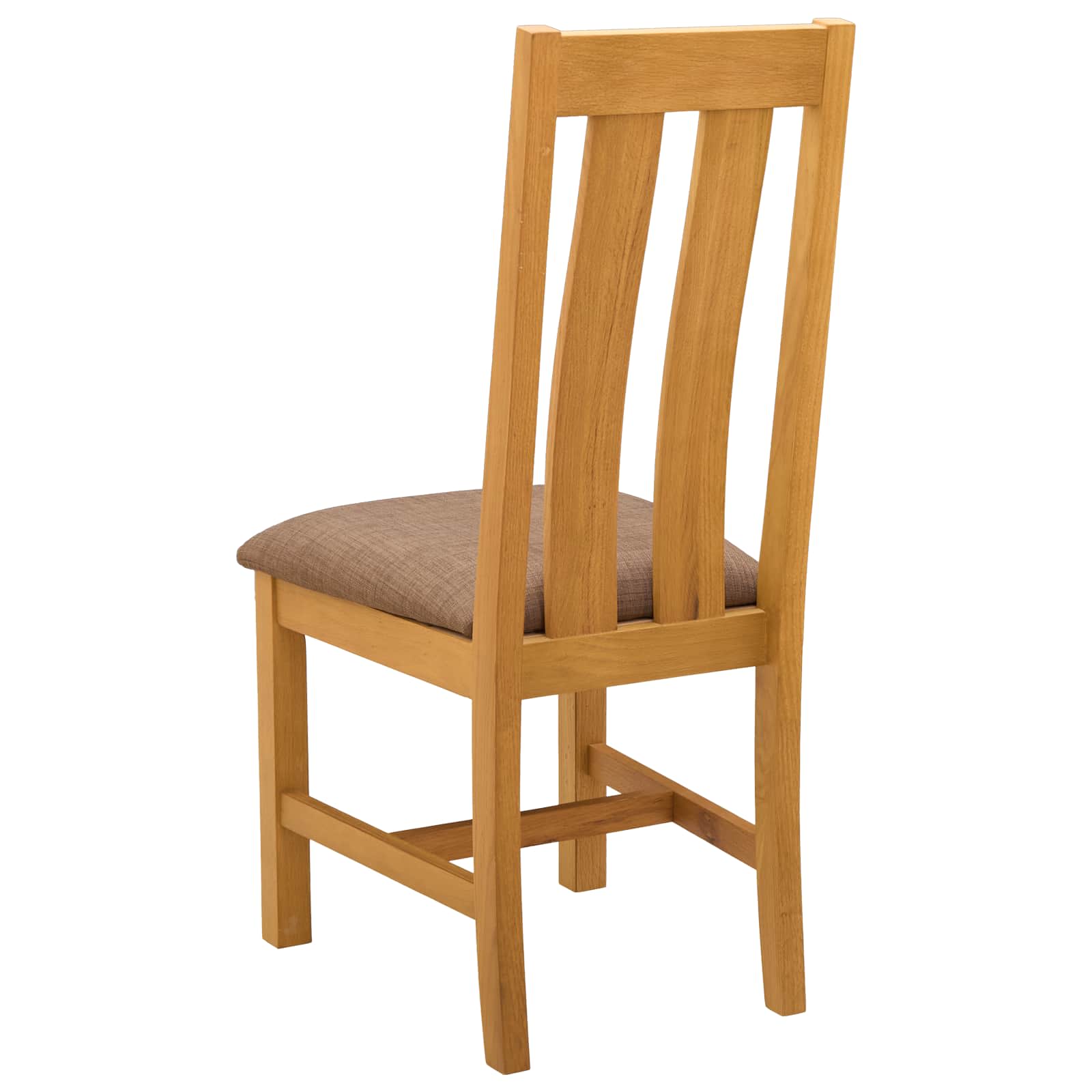 Sedia da pranzo 2 pcs Legno di Quercia Massello Grigio | homemem39