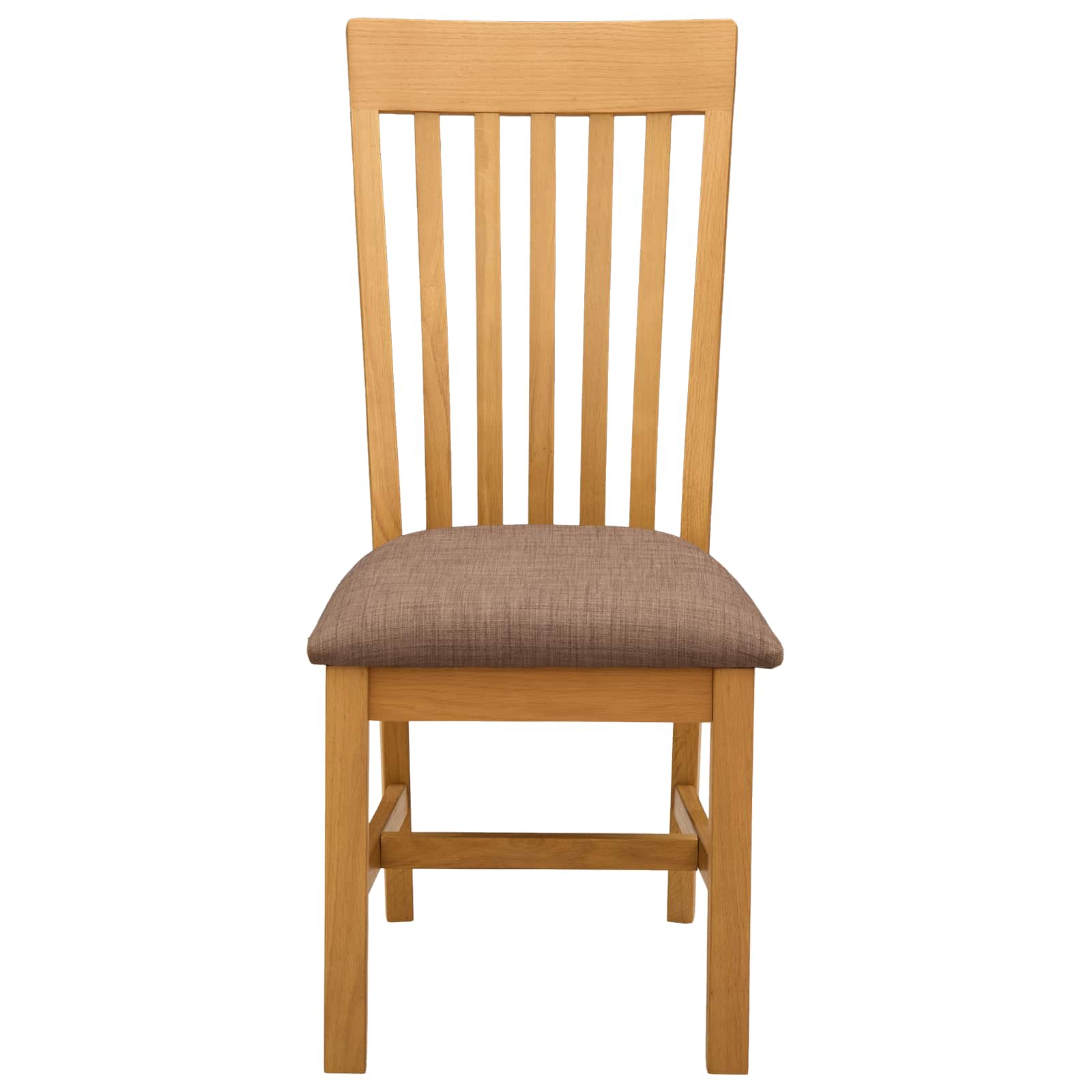 Sedia da pranzo 2 pcs Legno di Quercia Massello Grigio | homemem39