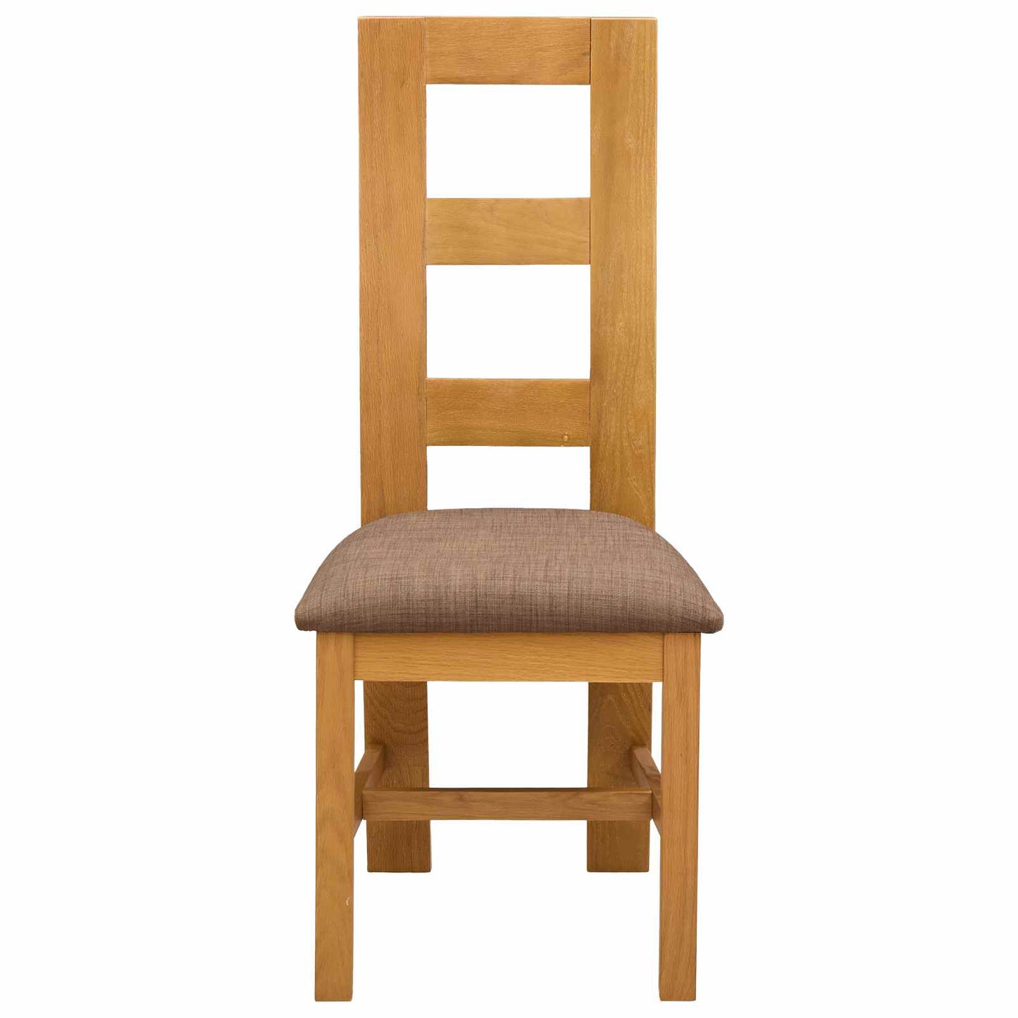 Sedia da pranzo 2 pcs Legno di Quercia Massello Grigio | homemem39