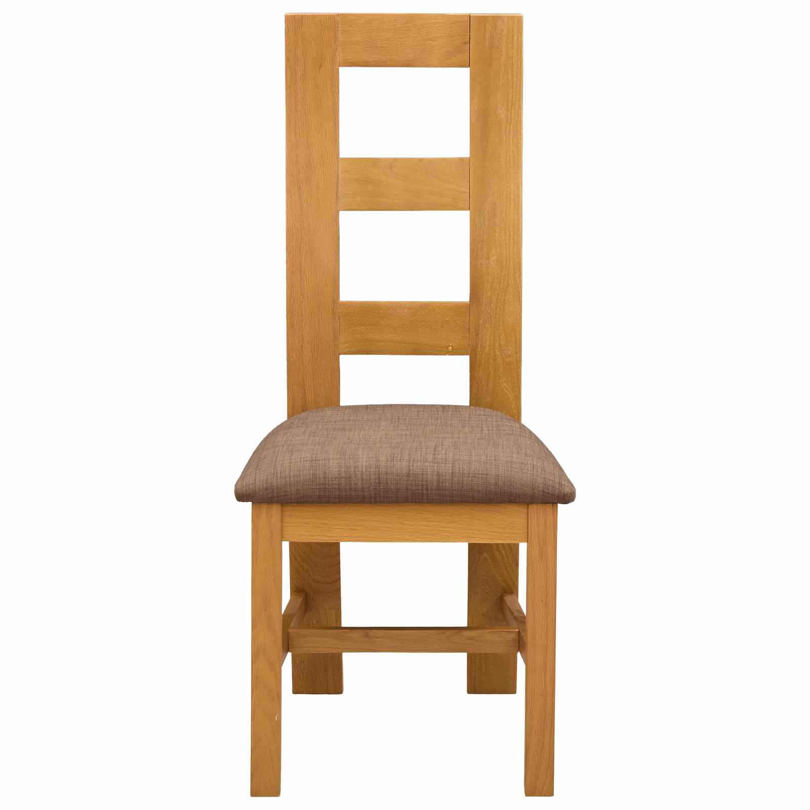 Sedia da pranzo 2 pcs Legno di Quercia Massello Grigio | homemem39