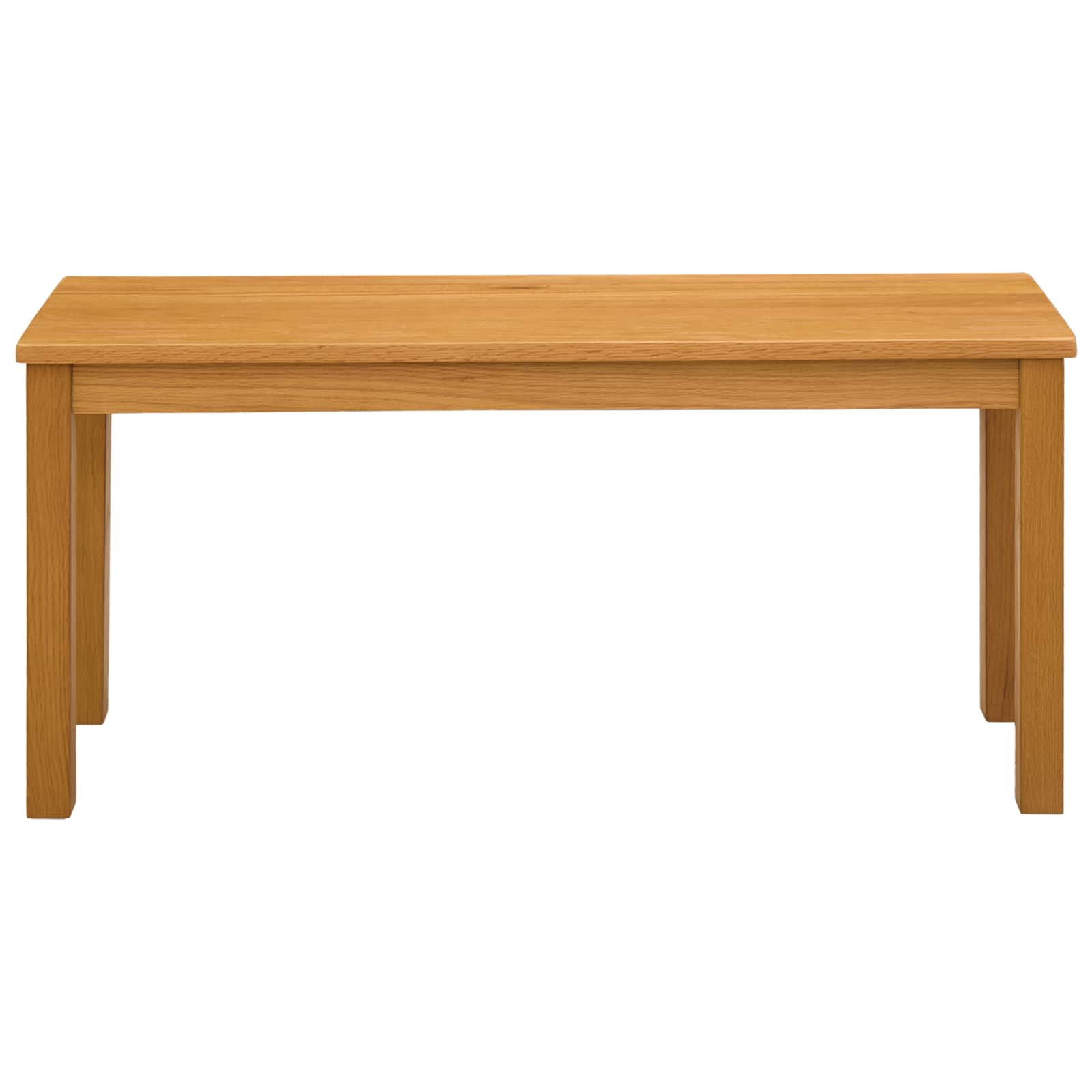 Panchina da pranzo 95 x 32 x 45 cm Legno di Quercia Massello | homemem39