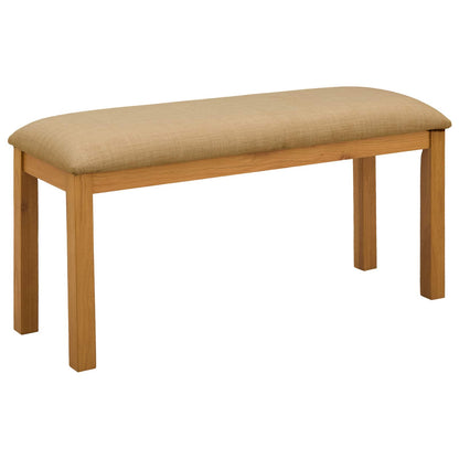 Panchina da pranzo 95 x 32 x 45 cm Legno di Quercia Massello | homemem39