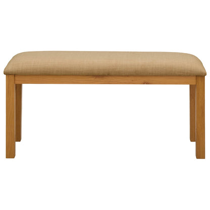 Panchina da pranzo 95 x 32 x 45 cm Legno di Quercia Massello | homemem39