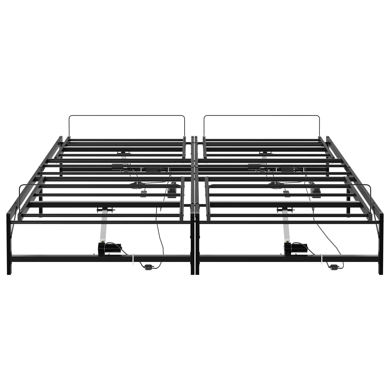 Telaio Letto Elettrico Regolabile Nero 180 x 200 cm Acciaio | homemem39