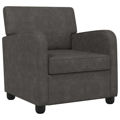 Poltrona Nero antico Similpelle | homemem39