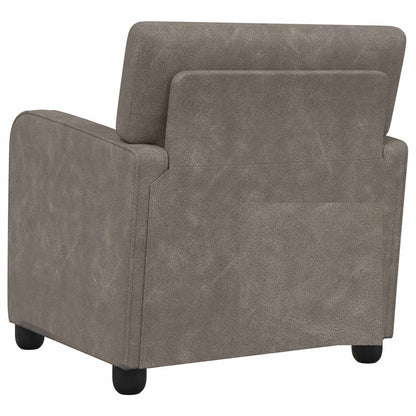 Poltrona Grigio antico Similpelle