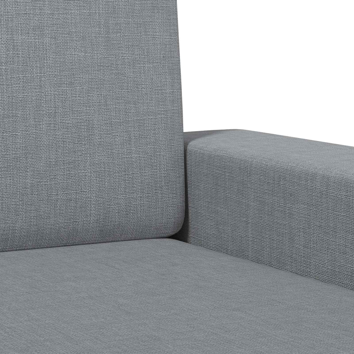 Poltrona Grigio Chiaro Tessuto