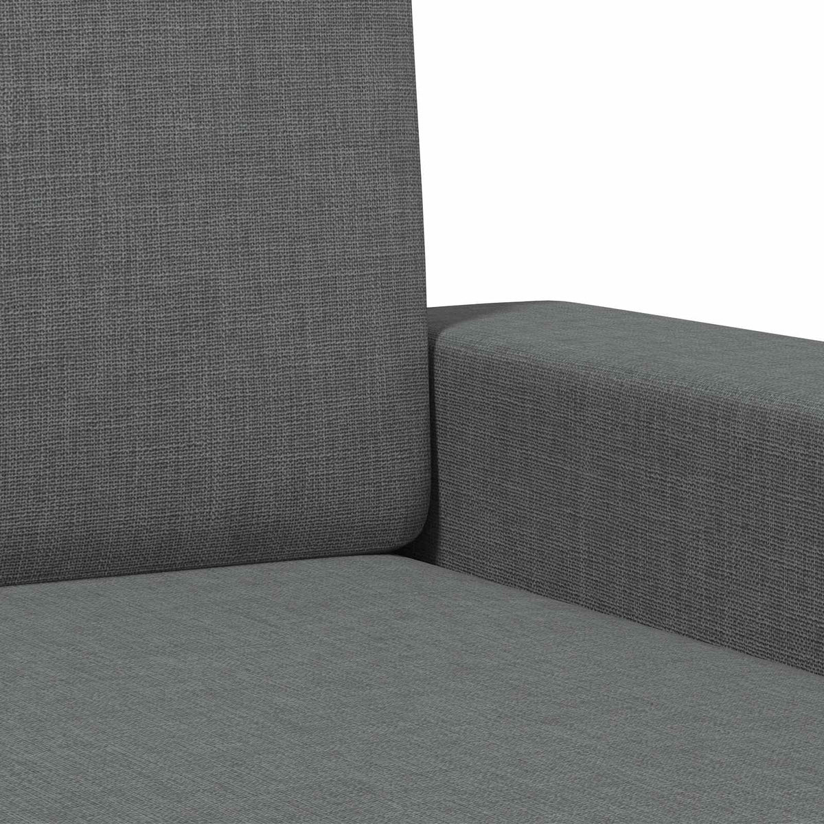 Poltrona Grigio Scuro Tessuto