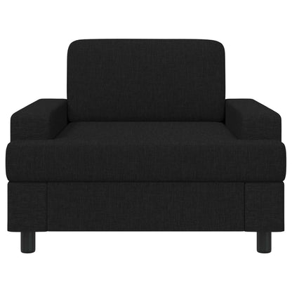 Poltrona Nero Tessuto