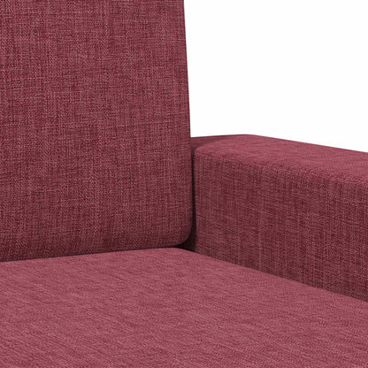 Poltrona Rosso Vino Tessuto
