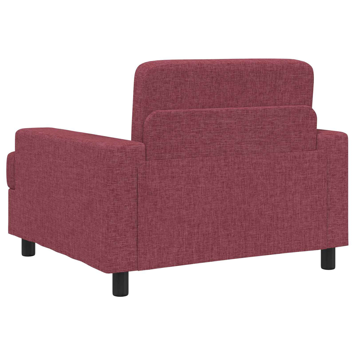 Poltrona Rosso Vino Tessuto