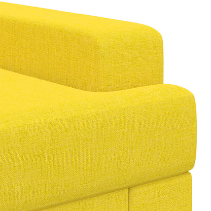 Poltrona Giallo Chiaro Tessuto