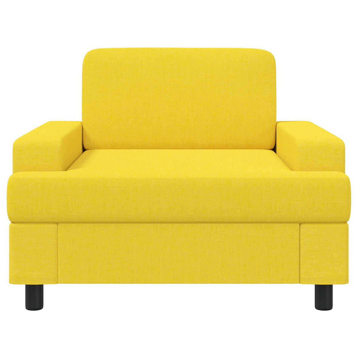 Poltrona Giallo Chiaro Tessuto