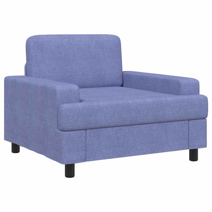 Poltrona Blu jeans Tessuto