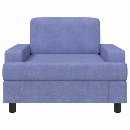 Poltrona Blu jeans Tessuto