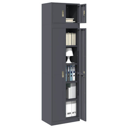 Armadio 2 pz Acciaio Bloccabile