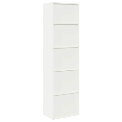 Armadio 2 pz Bianco 60 x 40 x 220 cm Acciaio Bloccabile | homemem39