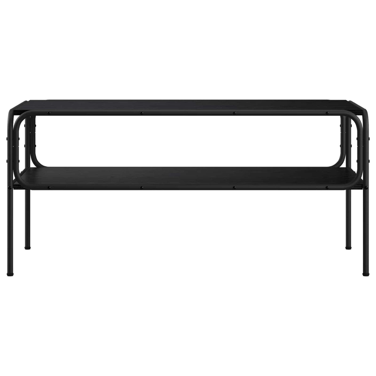 Tavolo laterale Rovere Nero 100 x 50 x 46 cm | homemem39