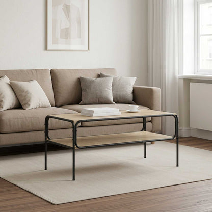 Tavolo laterale Rovere Sonoma 100 x 50 x 46 cm