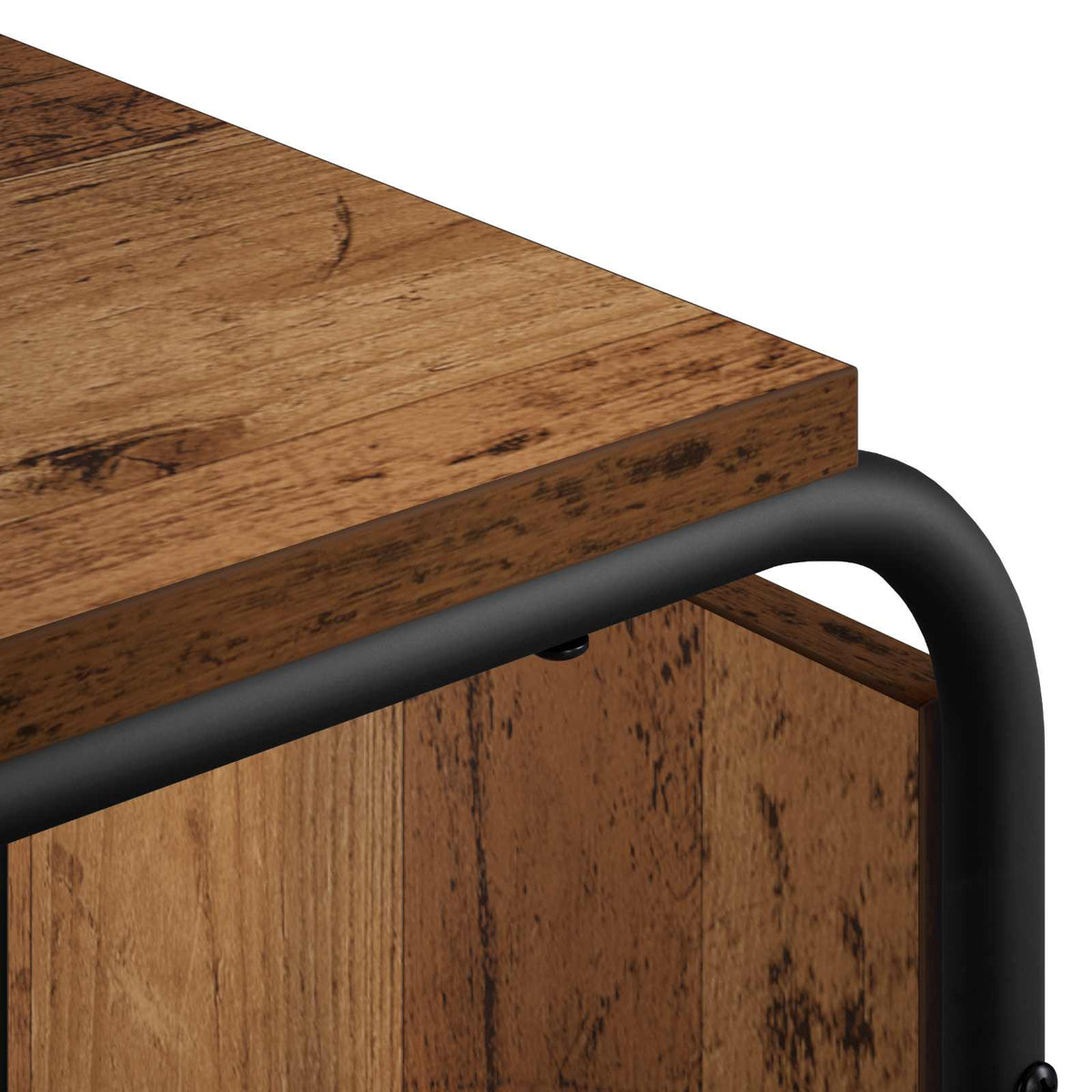 Tavolo laterale Legno antico 40 x 31 x 55 cm