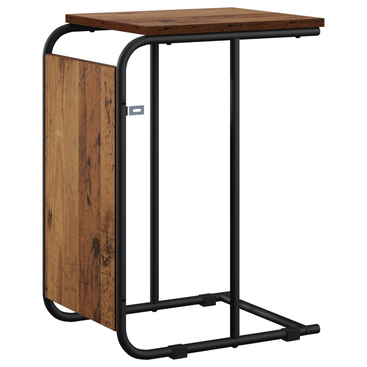 Tavolo laterale Legno antico 40 x 31 x 55 cm