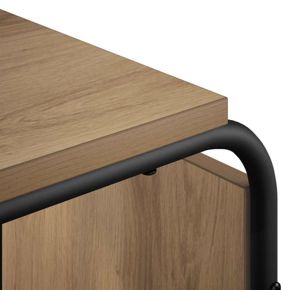 Tavolo laterale Rovere Artigianale 40 x 31 x 55 cm
