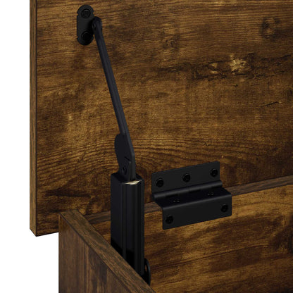 Scatola di Stoccaggio Rovere Fumo 80 x 40 x 49,5 cm | homemem39