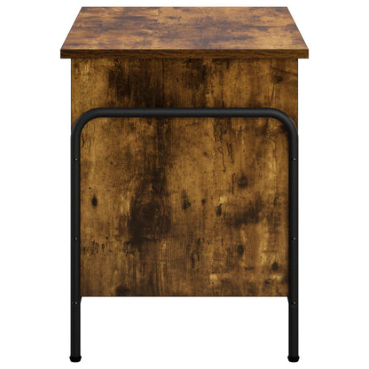 Scatola di Stoccaggio Rovere Fumo 80 x 40 x 49,5 cm | homemem39