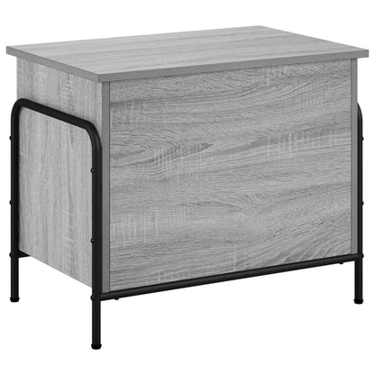 Scatola di Stoccaggio Sonoma grigio 80 x 40 x 49,5 cm | homemem39