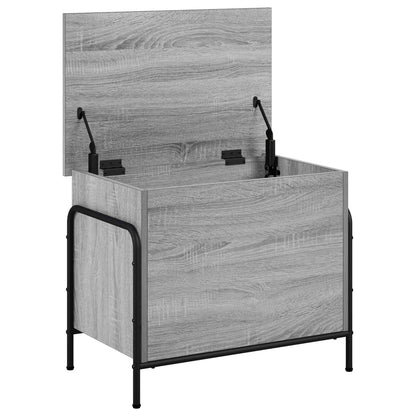 Scatola di Stoccaggio Sonoma grigio 80 x 40 x 49,5 cm | homemem39