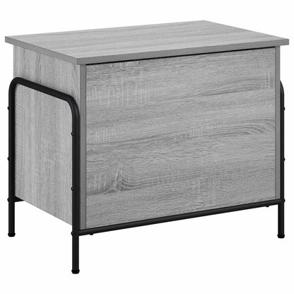 Scatola di Stoccaggio Sonoma grigio 80 x 40 x 49,5 cm | homemem39