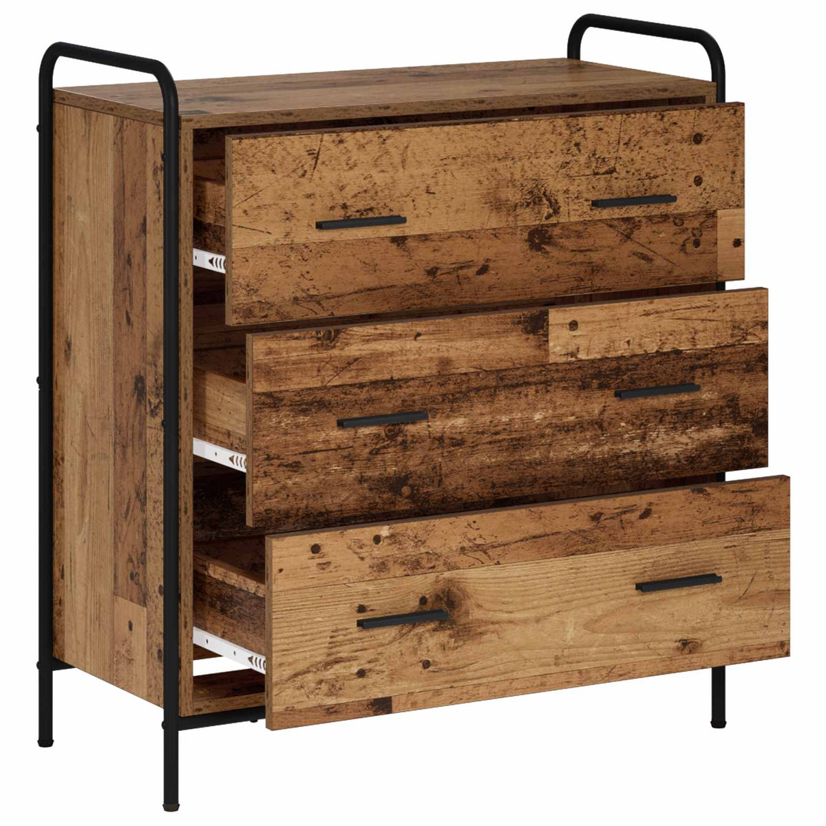 Credenza Legno antico 97 x 33 x 81 cm Legno ingegnerizzato