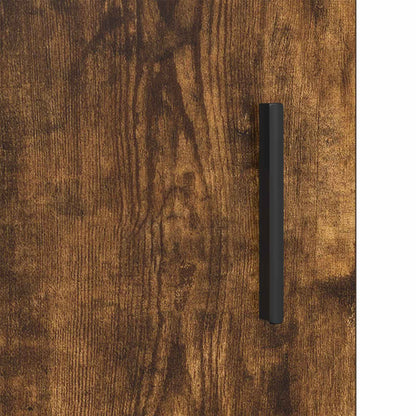 Credenza Rovere Fumo 40 x 33 x 161 cm Legno ingegnerizzato