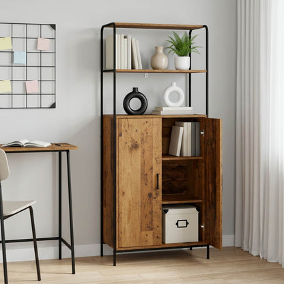 Credenza Legno antico 40 x 33 x 161 cm Legno ingegnerizzato