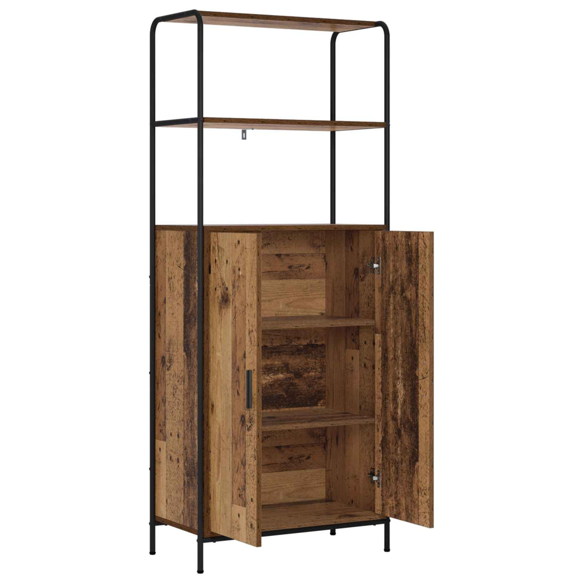 Credenza Legno antico 40 x 33 x 161 cm Legno ingegnerizzato
