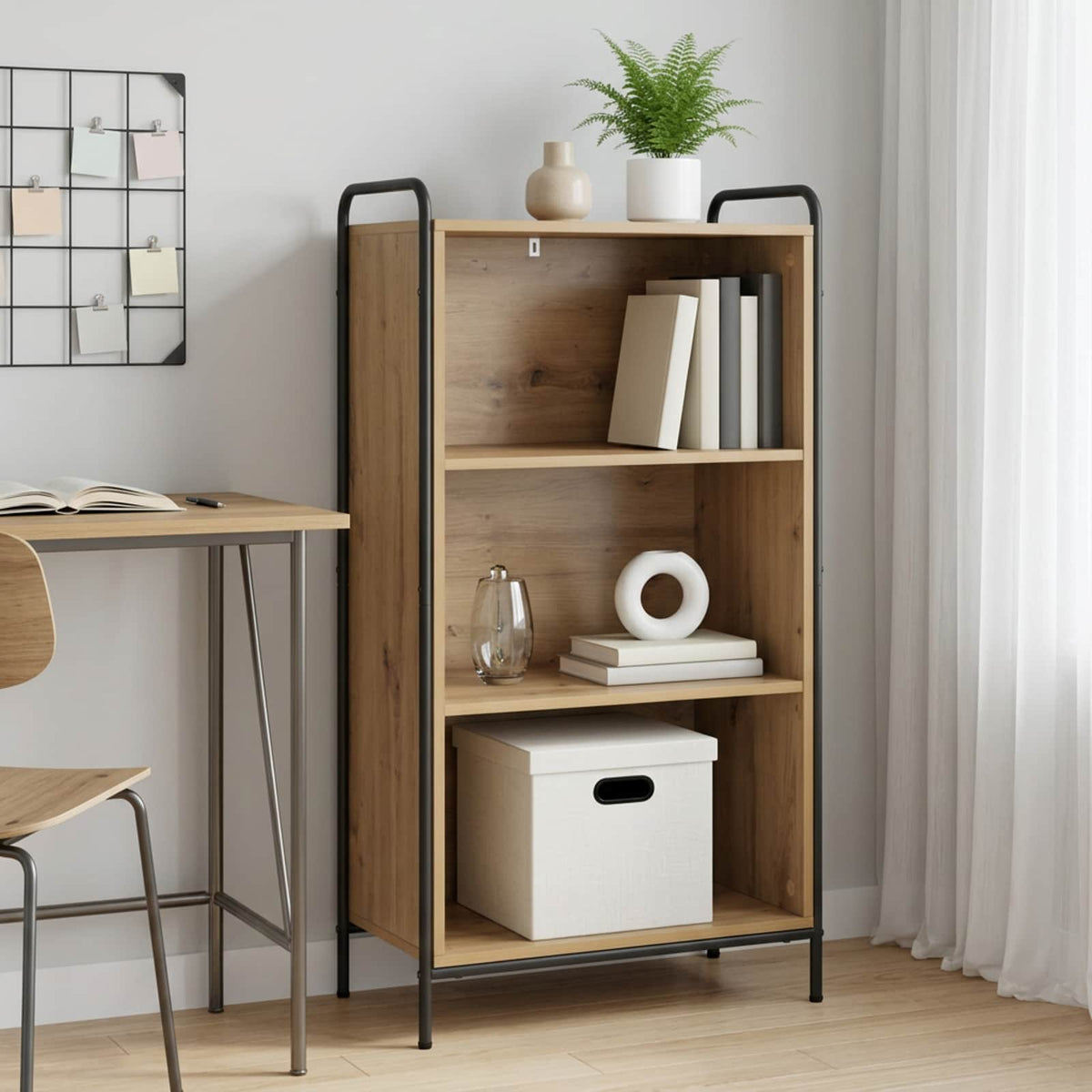 Armadio per Libri 55,5 x 33 x 174 cm Legno ingegnerizzato