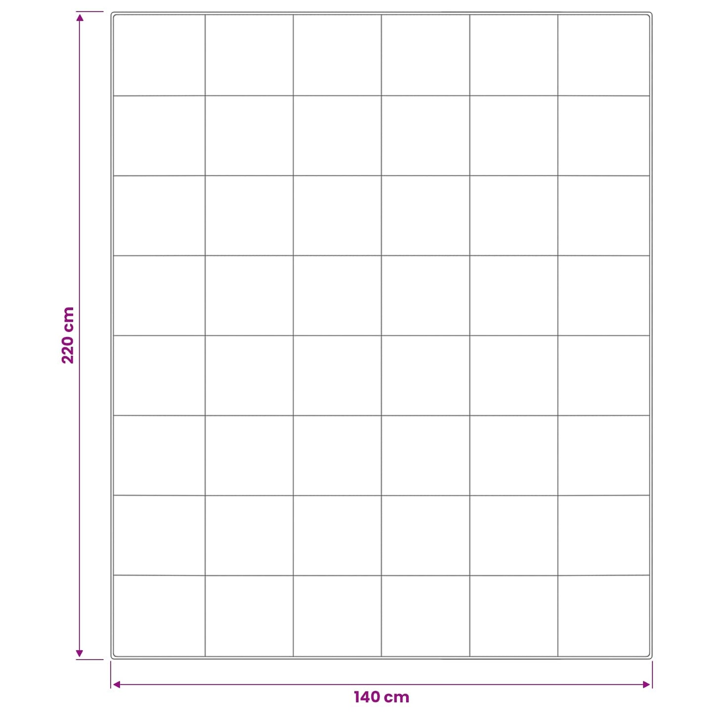 Piumone TRIER 140x220 cm 4 stagioni 220 GSM Bianco | homemem39