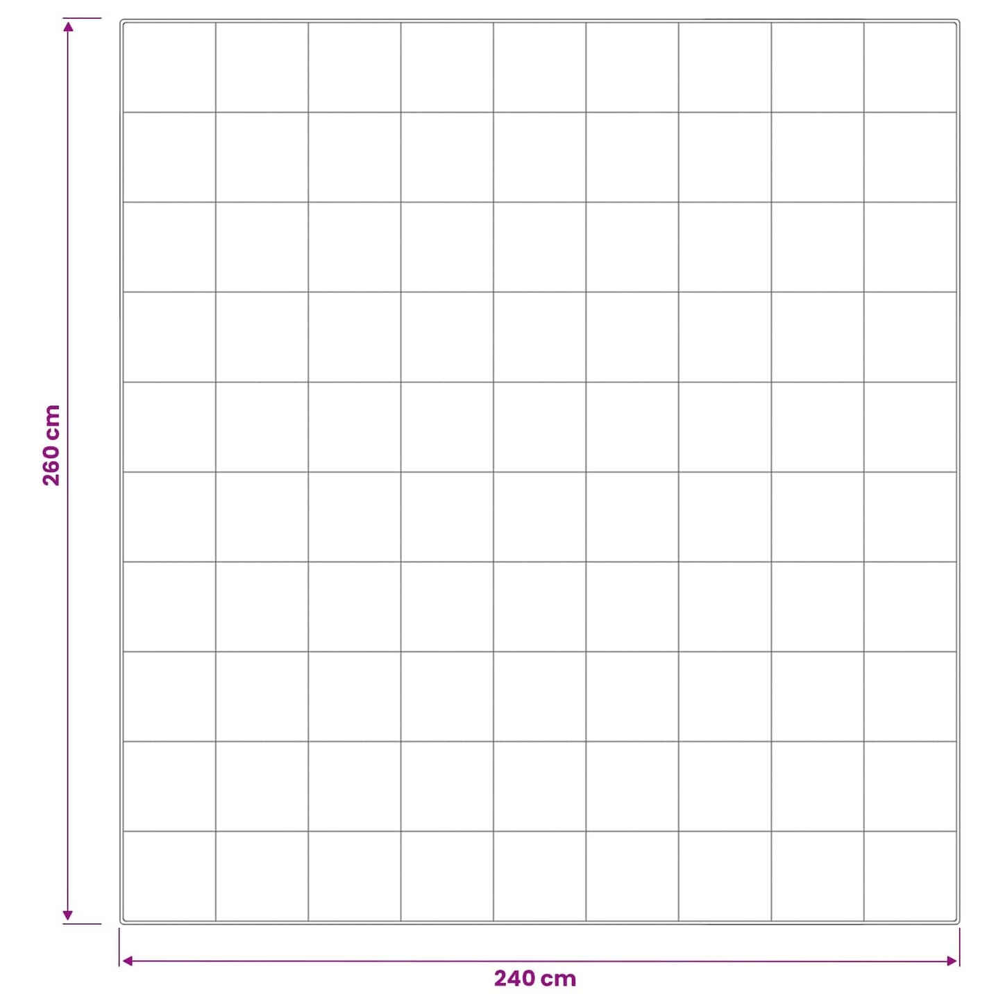 Piumone TRIER 240x260 cm 4 stagioni 220 GSM Bianco | homemem39