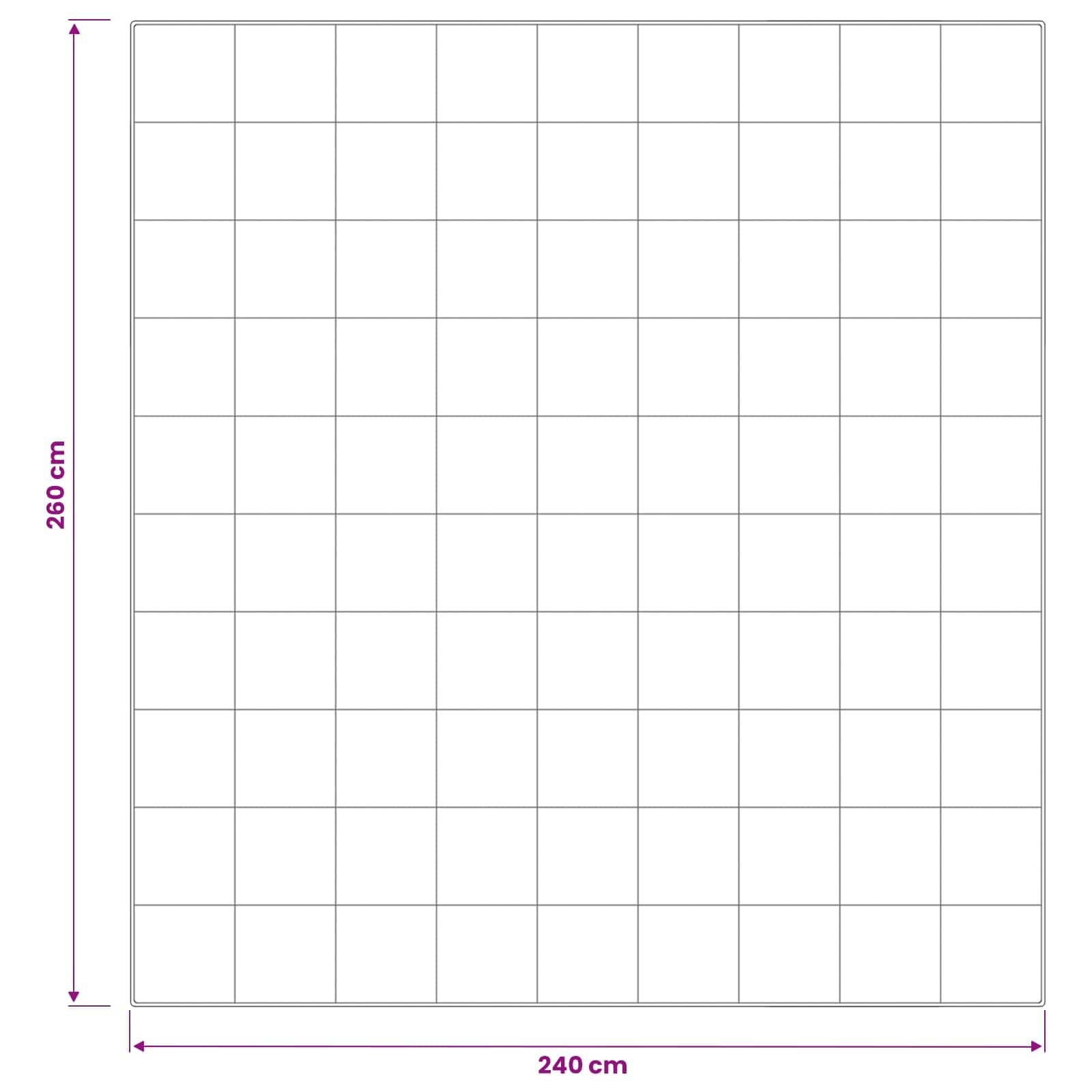 Piumone TRIER 240x260 cm 4 stagioni 220 GSM Bianco | homemem39