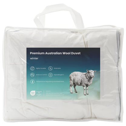 Piumone TRIER 135x200 cm 4 stagioni 350 GSM Bianco | homemem39