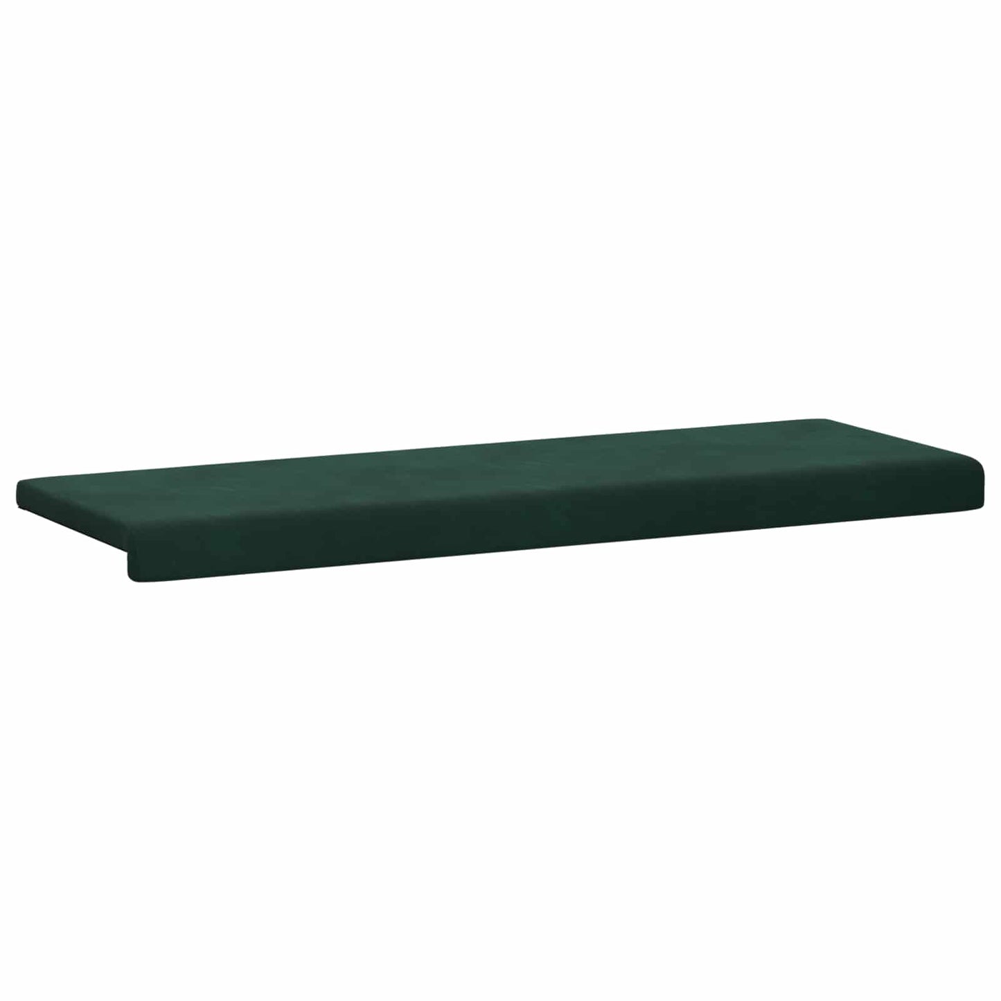 Cuscino per panchina Velluto (V) Verde Scuro Profondità 35 cm | homemem39