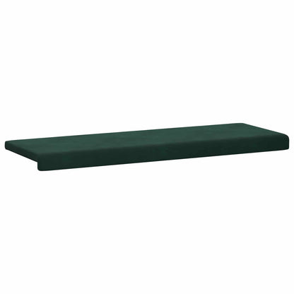 Cuscino per panchina Velluto (V) Verde Scuro Profondità 35 cm | homemem39