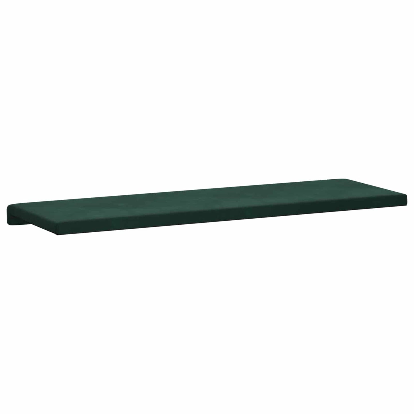 Cuscino per panchina Velluto (V) Verde Scuro Profondità 35 cm | homemem39