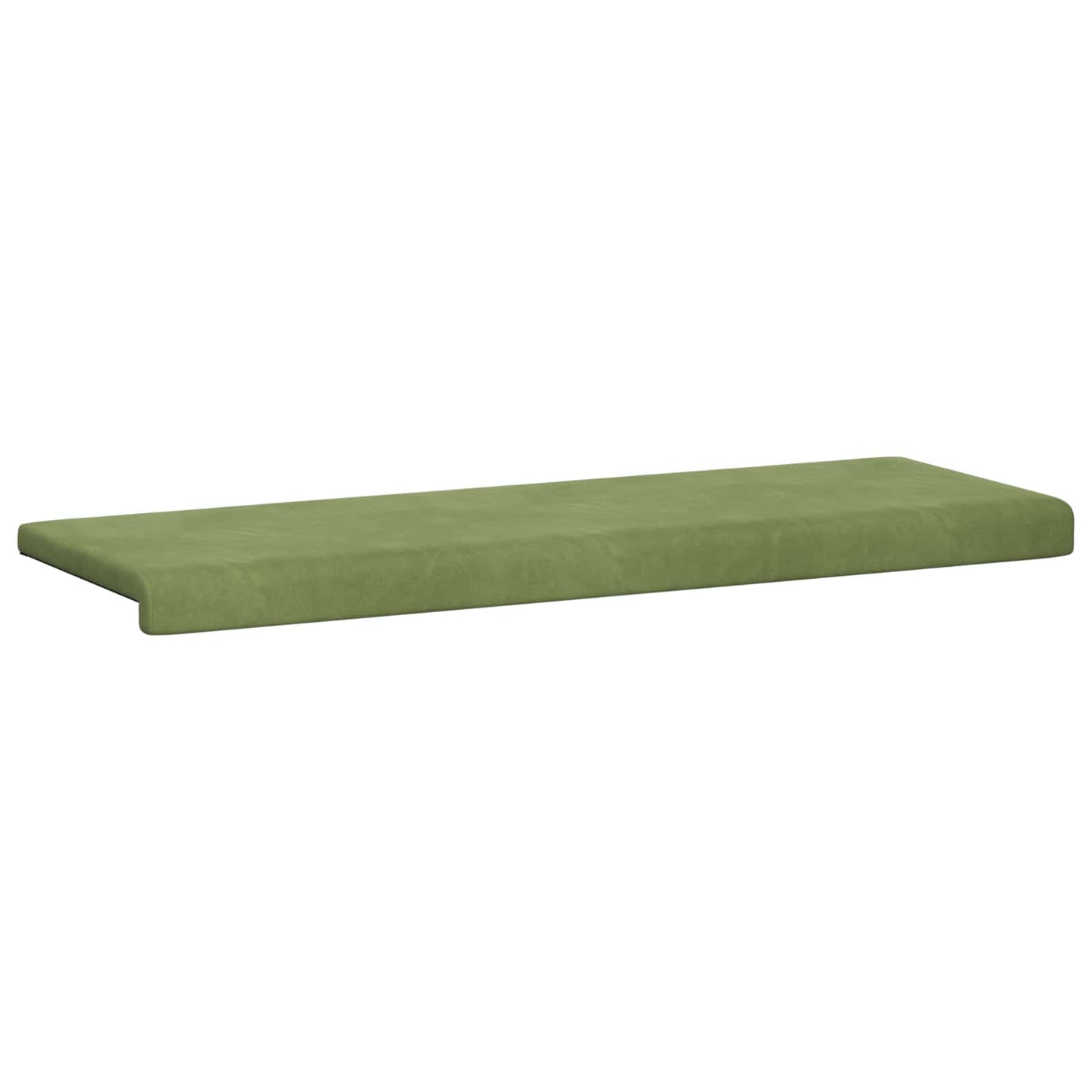Cuscino per panchina Velluto (V) Verde chiaro Profondità 35 cm | homemem39
