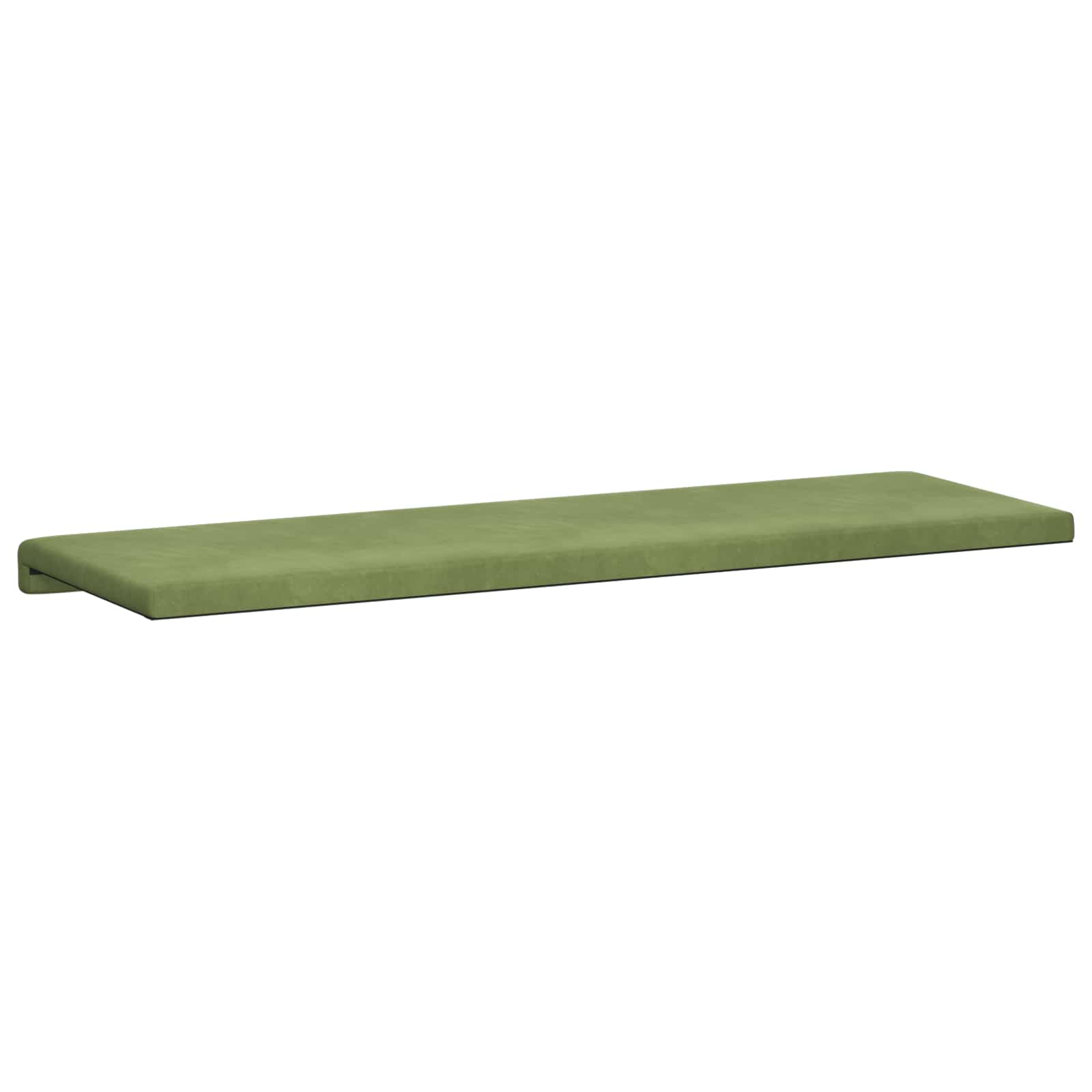 Cuscino per panchina Velluto (V) Verde chiaro Profondità 35 cm | homemem39