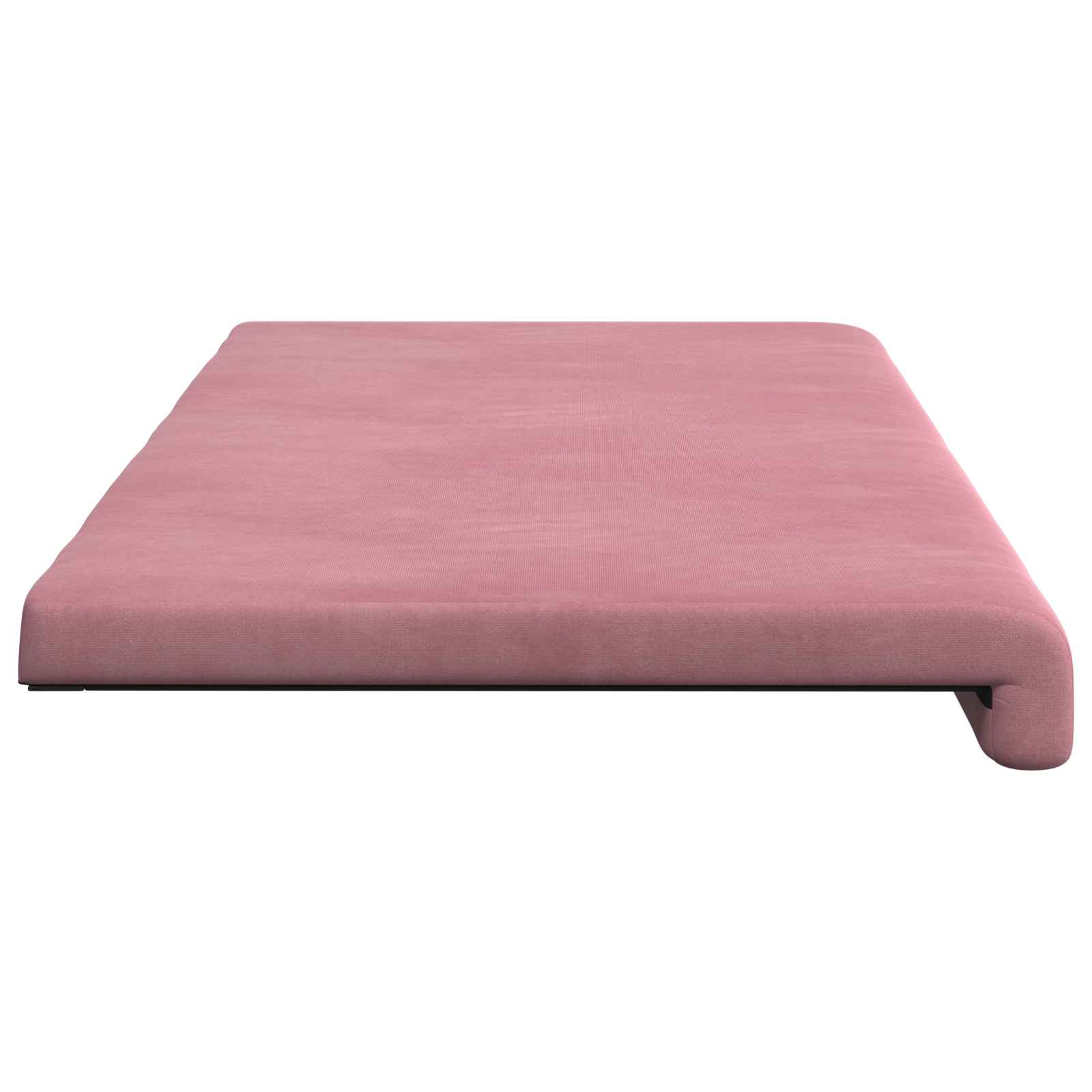 Cuscino per panchina Velluto (V) Rosa Profondità 35 cm | homemem39